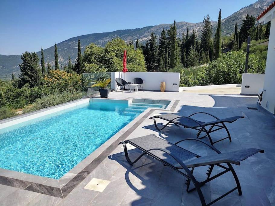 Epanochori  Villa Katerina Kefalonia מראה חיצוני תמונה