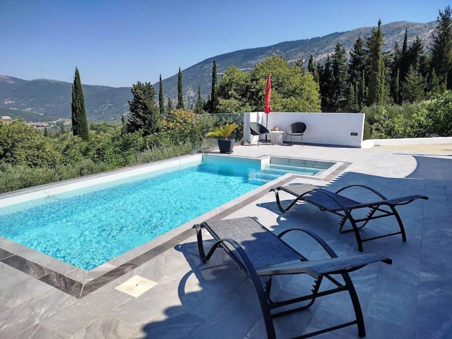 Epanochori  Villa Katerina Kefalonia מראה חיצוני תמונה